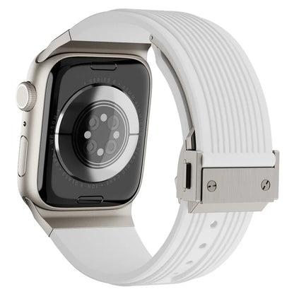 For Apple Watch Ultra 2 Ultra 49mm / 9 8 7 45mm / 6 5 4 SE (2023) SE (2022) SE 44mm / 3 2 1 42mm Silicone Watch Band