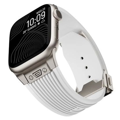 For Apple Watch Ultra 2 Ultra 49mm / 9 8 7 45mm / 6 5 4 SE (2023) SE (2022) SE 44mm / 3 2 1 42mm Silicone Watch Band