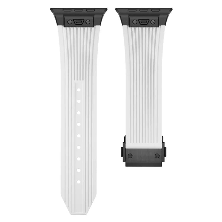 For Apple Watch Ultra 2 Ultra 49mm / 9 8 7 45mm / 6 5 4 SE (2023) SE (2022) SE 44mm / 3 2 1 42mm Silicone Watch Band