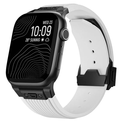 For Apple Watch Ultra 2 Ultra 49mm / 9 8 7 45mm / 6 5 4 SE (2023) SE (2022) SE 44mm / 3 2 1 42mm Silicone Watch Band