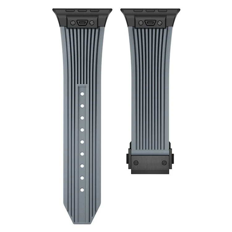 For Apple Watch Ultra 2 Ultra 49mm / 9 8 7 45mm / 6 5 4 SE (2023) SE (2022) SE 44mm / 3 2 1 42mm Silicone Watch Band