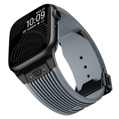 For Apple Watch Ultra 2 Ultra 49mm / 9 8 7 45mm / 6 5 4 SE (2023) SE (2022) SE 44mm / 3 2 1 42mm Silicone Watch Band