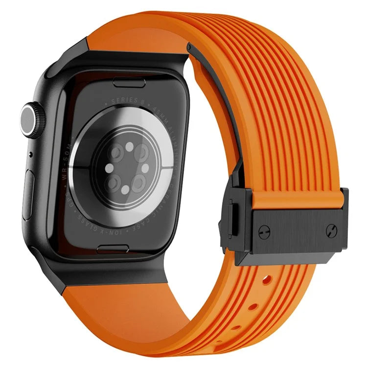 For Apple Watch Ultra 2 Ultra 49mm / 9 8 7 45mm / 6 5 4 SE (2023) SE (2022) SE 44mm / 3 2 1 42mm Silicone Watch Band