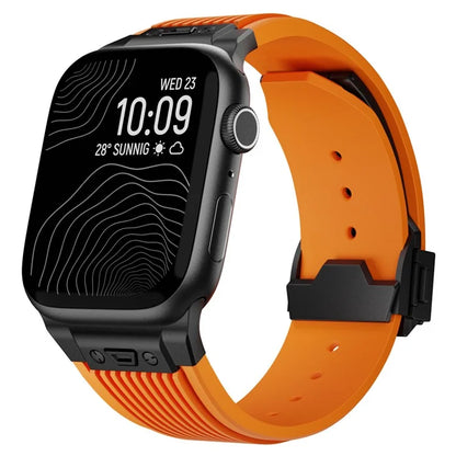 For Apple Watch Ultra 2 Ultra 49mm / 9 8 7 45mm / 6 5 4 SE (2023) SE (2022) SE 44mm / 3 2 1 42mm Silicone Watch Band