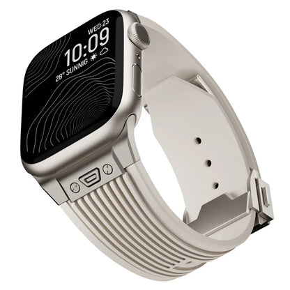 For Apple Watch Ultra 2 Ultra 49mm / 9 8 7 45mm / 6 5 4 SE (2023) SE (2022) SE 44mm / 3 2 1 42mm Silicone Watch Band