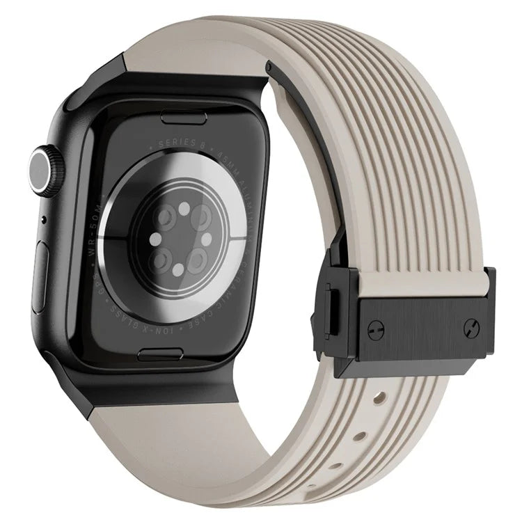 For Apple Watch Ultra 2 Ultra 49mm / 9 8 7 45mm / 6 5 4 SE (2023) SE (2022) SE 44mm / 3 2 1 42mm Silicone Watch Band