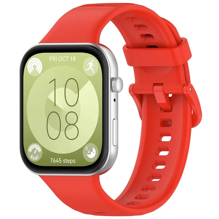 For Huawei Watch Fit 3 Silicone Strap Sport Watchbands Replacement