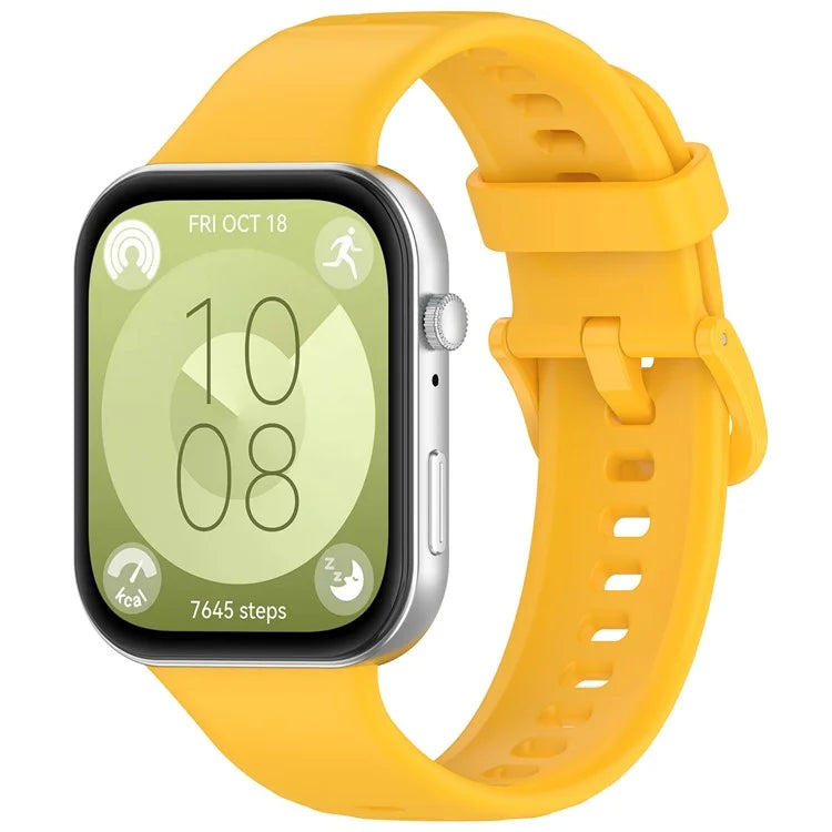 For Huawei Watch Fit 3 Silicone Strap Sport Watchbands Replacement