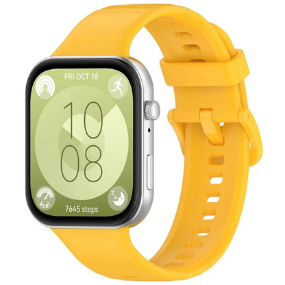 For Huawei Watch Fit 3 Silicone Strap Sport Watchbands Replacement