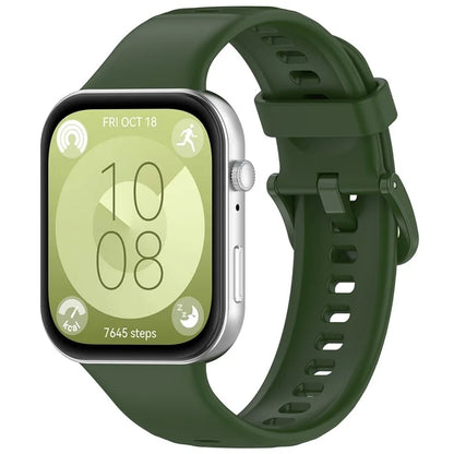 For Huawei Watch Fit 3 Silicone Strap Sport Watchbands Replacement