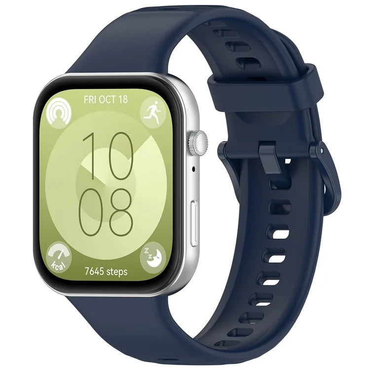 For Huawei Watch Fit 3 Silicone Strap Sport Watchbands Replacement