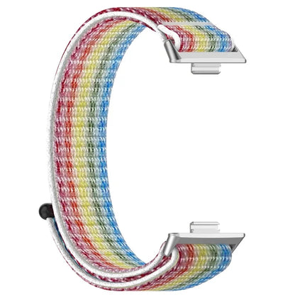 For Huawei Watch Fit 3 Strap Magic Tape Nylon Soft Watch Band