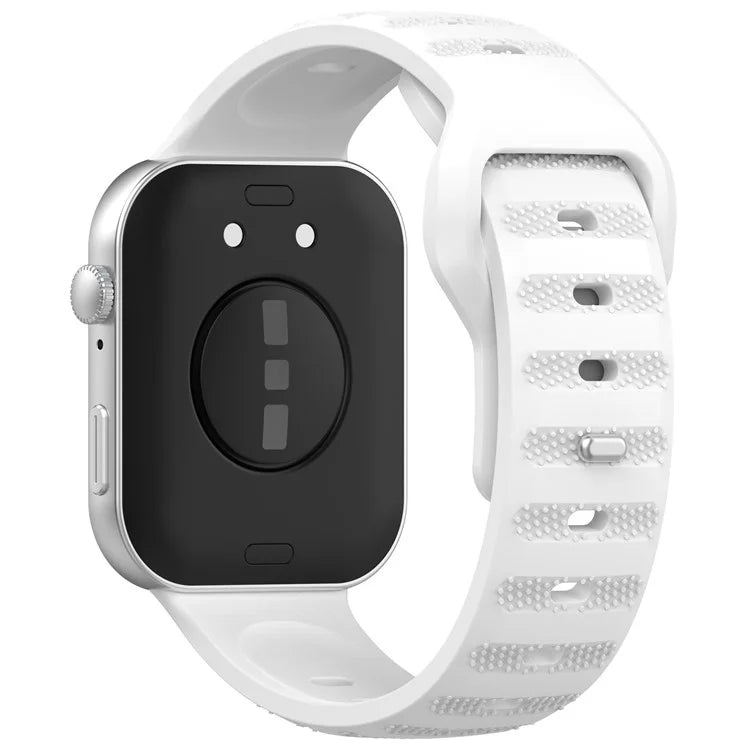 For Huawei Watch Fit 3 Silicone Watch Strap Dots Design Adjustable Wrist Band