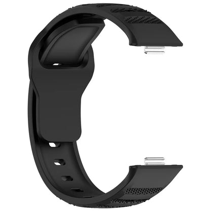 For Huawei Watch Fit 3 Silicone Watch Strap Dots Design Adjustable Wrist Band
