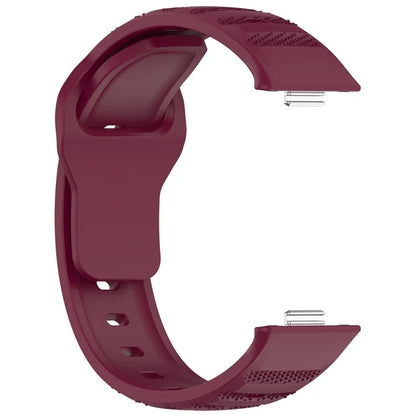 For Huawei Watch Fit 3 Silicone Watch Strap Dots Design Adjustable Wrist Band
