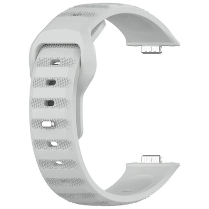 For Huawei Watch Fit 3 Silicone Watch Strap Dots Design Adjustable Wrist Band