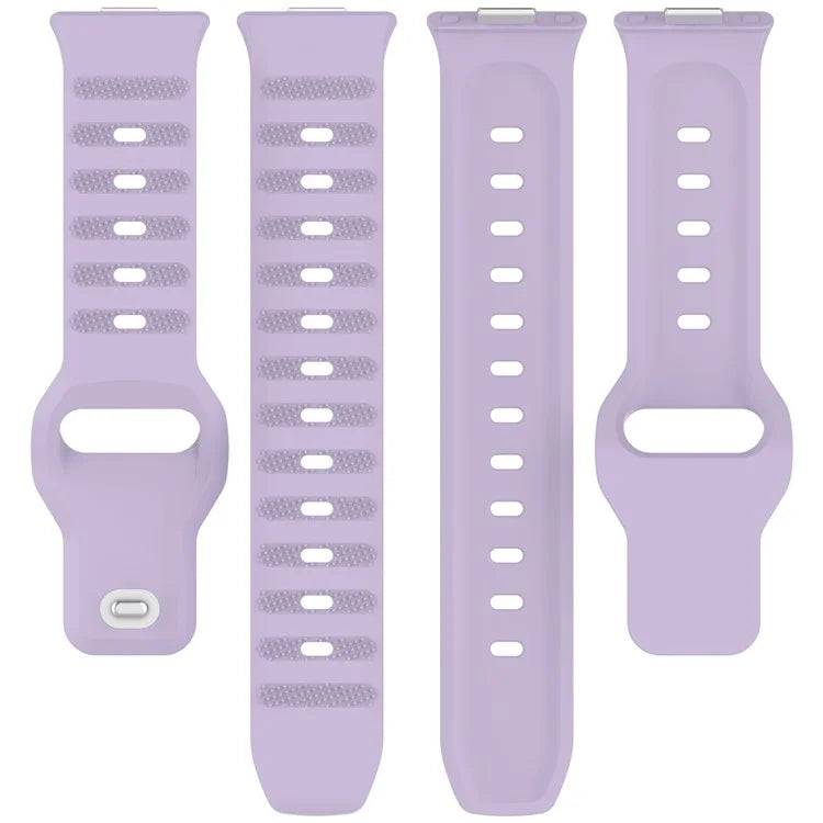 For Huawei Watch Fit 3 Silicone Watch Strap Dots Design Adjustable Wrist Band