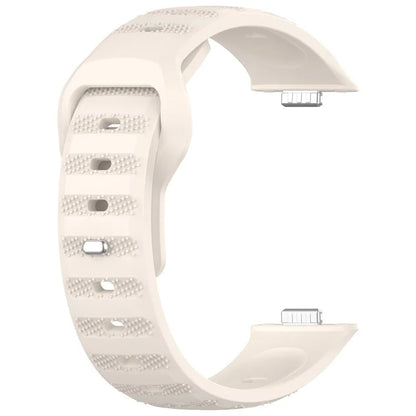 For Huawei Watch Fit 3 Silicone Watch Strap Dots Design Adjustable Wrist Band