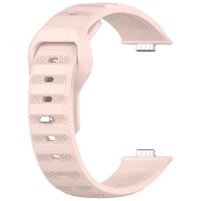 For Huawei Watch Fit 3 Silicone Watch Strap Dots Design Adjustable Wrist Band