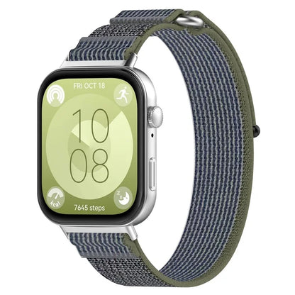 For Huawei Watch Fit 3 Wrist Watch Band Nylon Comfortable Strap Replacement