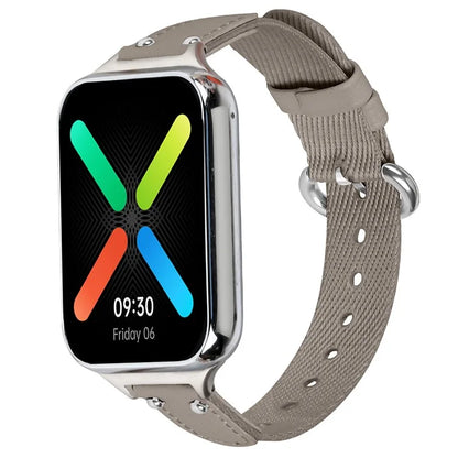 For Xiaomi Smart Band 8 Pro Smartwatch Strap Nylon Canvas Band