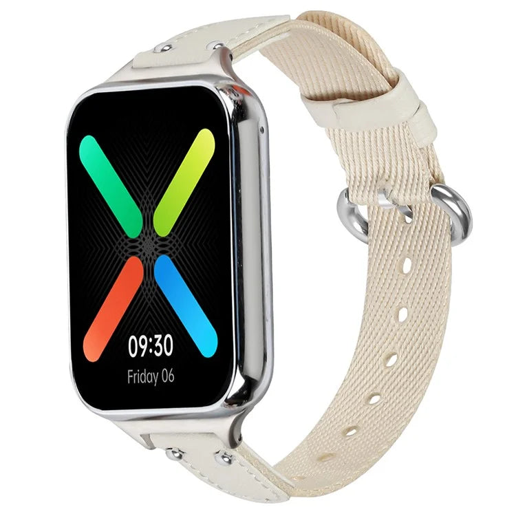 For Xiaomi Smart Band 8 Pro Smartwatch Strap Nylon Canvas Band