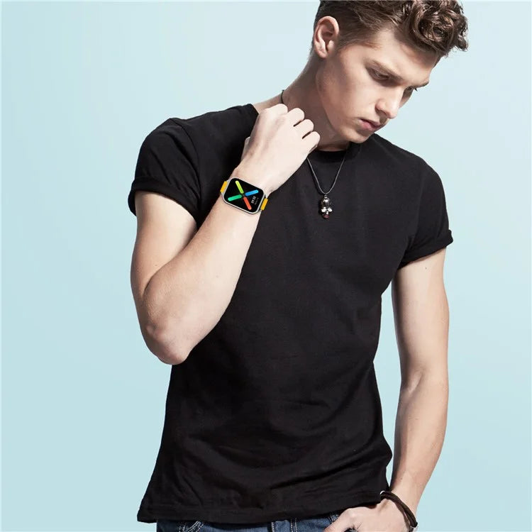 For Xiaomi Redmi Watch 4 Nylon Canvas Watch Strap Multiple Holes Design Watch Band