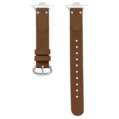 For Xiaomi Redmi Watch 4 Nylon Canvas Watch Strap Multiple Holes Design Watch Band