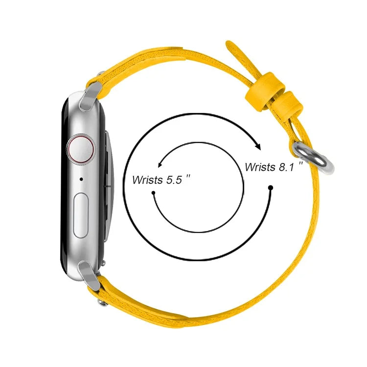 Nylon Braided Strap for Apple Watch Series 9 8 7 41mm / 6 5 4 SE (2022) SE (2023) SE 40mm / 3 2 1 38mm Wrist Band