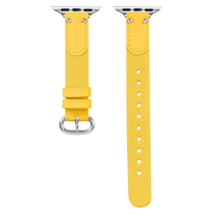 Nylon Braided Strap for Apple Watch Ultra Ultra 2 49mm / 9 8 7 45mm / 6 5 4 SE (2022) SE (2023) SE 44mm / 3 2 1 42mm Wrist Band