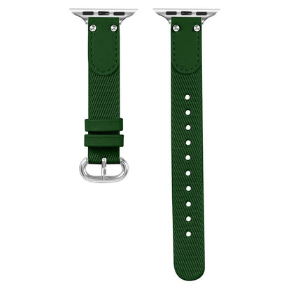 Nylon Braided Strap for Apple Watch Ultra Ultra 2 49mm / 9 8 7 45mm / 6 5 4 SE (2022) SE (2023) SE 44mm / 3 2 1 42mm Wrist Band
