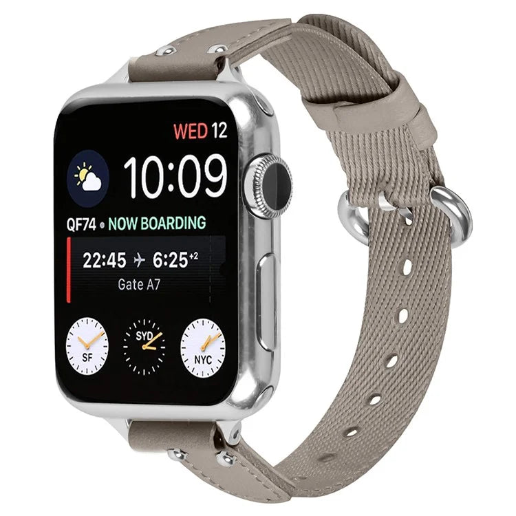 Nylon Braided Strap for Apple Watch Ultra Ultra 2 49mm / 9 8 7 45mm / 6 5 4 SE (2022) SE (2023) SE 44mm / 3 2 1 42mm Wrist Band