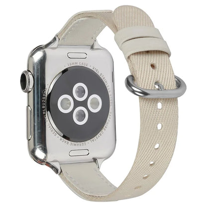 Nylon Braided Strap for Apple Watch Ultra Ultra 2 49mm / 9 8 7 45mm / 6 5 4 SE (2022) SE (2023) SE 44mm / 3 2 1 42mm Wrist Band