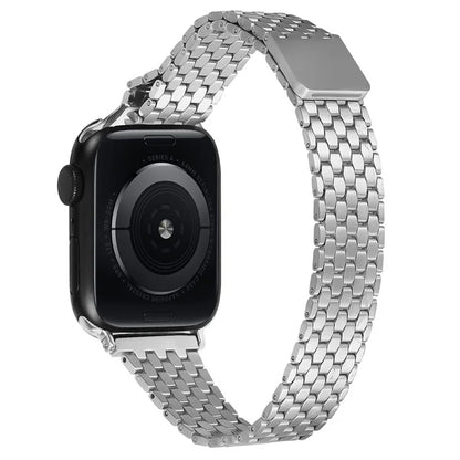 Magnetic Buckle Strap for Apple Watch Ultra Ultra 2 49mm / 9 8 7 45mm / 6 5 4 SE (2022) SE (2023) SE 44mm / 3 2 1 42mm Stainless Steel Band