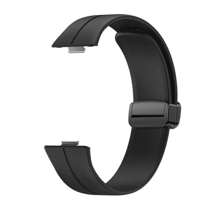 For Huawei Watch Fit 3 Silicone Strap Magnetic Folding Buckle Watch Band