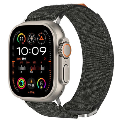 For Apple Watch Series 9 8 7 41mm / 6 5 4 SE (2022) SE (2023) SE 40mm / 3 2 1 38mm Nylon Watch Band Adjustable Strap