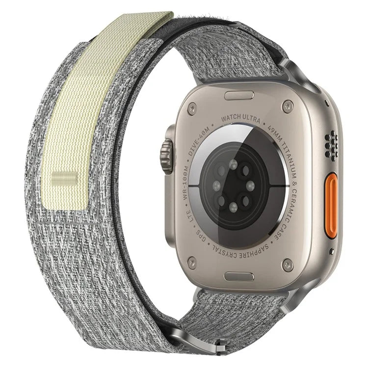 For Apple Watch Series 9 8 7 41mm / 6 5 4 SE (2022) SE (2023) SE 40mm / 3 2 1 38mm Nylon Watch Band Adjustable Strap