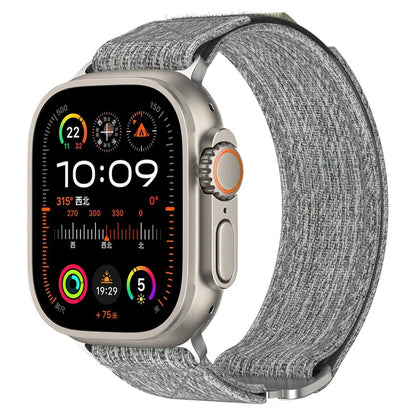 For Apple Watch Series 9 8 7 41mm / 6 5 4 SE (2022) SE (2023) SE 40mm / 3 2 1 38mm Nylon Watch Band Adjustable Strap
