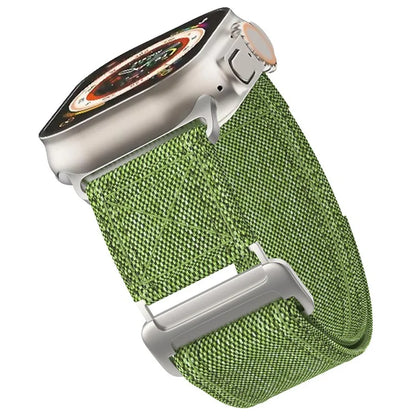 For Apple Watch Series 9 8 7 41mm / 6 5 4 SE (2022) SE (2023) SE 40mm / 3 2 1 38mm Nylon Watch Band Adjustable Strap
