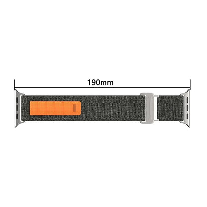 For Apple Watch Series 9 8 7 41mm / 6 5 4 SE (2022) SE (2023) SE 40mm / 3 2 1 38mm Nylon Watch Band Adjustable Strap