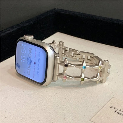 For Apple Watch Ultra 2 Ultra 49mm / 9 8 7 45mm / 6 5 4 SE (2022) SE (2023) SE 44mm / 3 2 1 42mm Strap Metal Watch Band