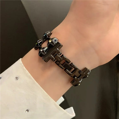 For Apple Watch Ultra 2 Ultra 49mm / 9 8 7 45mm / 6 5 4 SE (2022) SE (2023) SE 44mm / 3 2 1 42mm Strap Metal Watch Band