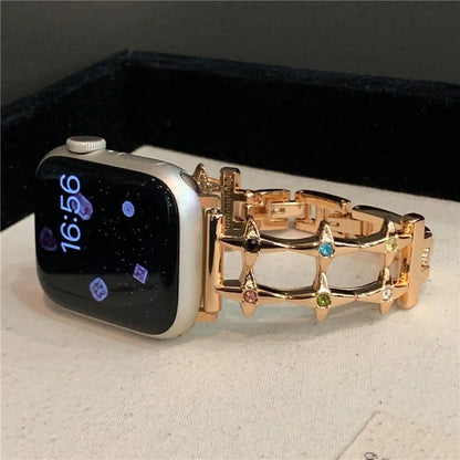 For Apple Watch Ultra 2 Ultra 49mm / 9 8 7 45mm / 6 5 4 SE (2022) SE (2023) SE 44mm / 3 2 1 42mm Strap Metal Watch Band