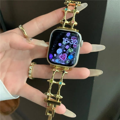 For Apple Watch Ultra 2 Ultra 49mm / 9 8 7 45mm / 6 5 4 SE (2022) SE (2023) SE 44mm / 3 2 1 42mm Strap Metal Watch Band