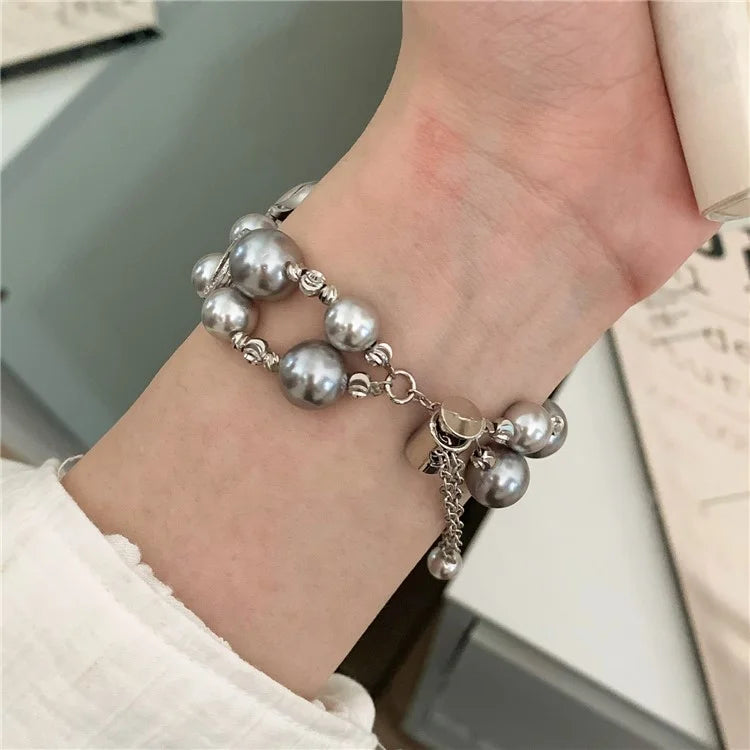 For Apple Watch Series 9 8 7 41mm / 6 5 4 SE (2022) SE (2023) SE 40mm / 3 2 1 38mm Watch Strap Pearls Bracelet
