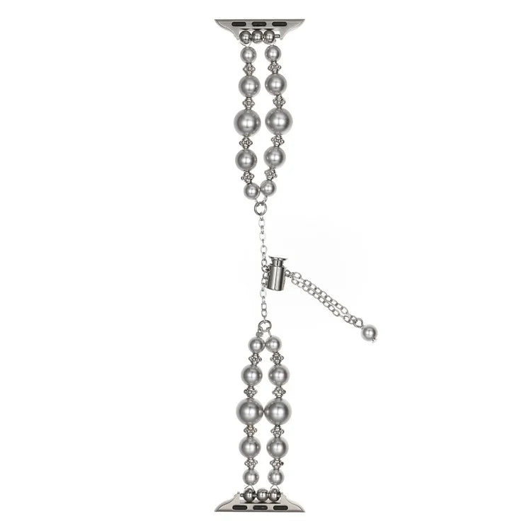 For Apple Watch Series 9 8 7 41mm / 6 5 4 SE (2022) SE (2023) SE 40mm / 3 2 1 38mm Watch Strap Pearls Bracelet