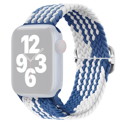 For Apple Watch Series 9 8 7 41mm / 6 5 4 SE (2022) SE (2023) SE 40mm / 3 2 1 38mm Watch Band Braided Nylon Strap