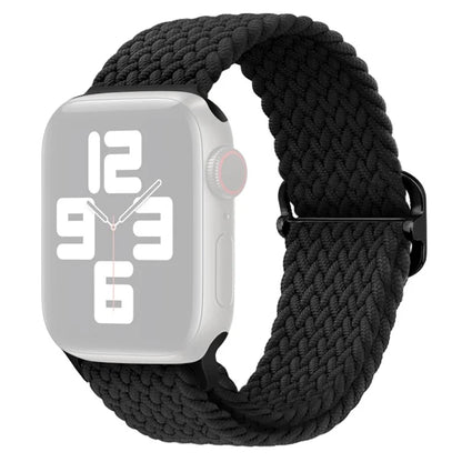 For Apple Watch Series 9 8 7 41mm / 6 5 4 SE (2022) SE (2023) SE 40mm / 3 2 1 38mm Watch Band Braided Nylon Strap