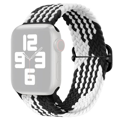 For Apple Watch Ultra 2 Ultra 49mm / 9 8 7 45mm / 6 5 4 SE (2023) SE (2022) SE 44mm / 3 2 1 42mm Strap Nylon Braided Watch Band