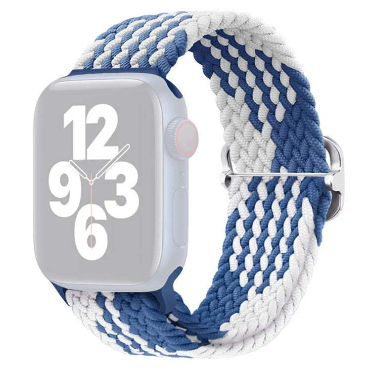 For Apple Watch Ultra 2 Ultra 49mm / 9 8 7 45mm / 6 5 4 SE (2023) SE (2022) SE 44mm / 3 2 1 42mm Strap Nylon Braided Watch Band